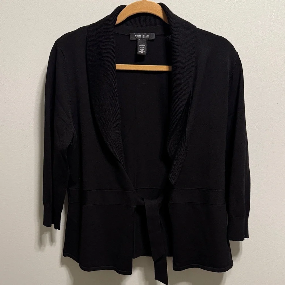 White House Black Market Black Women's Cardigan - Picture 1 of 6